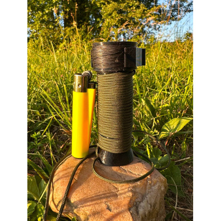 Waterproof Survival Fishing Kit – EDC Hand Reel for Crisis Use